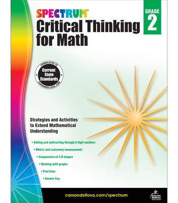 Spectrum Critical Thinking for Math, Grade 2 - Spectrum