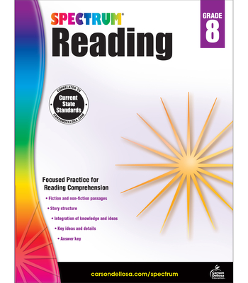 Spectrum Reading Workbook, Grade 8 - Spectrum