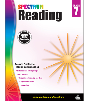 Spectrum Reading Workbook, Grade 7 - Spectrum