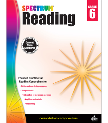 Spectrum Reading Workbook, Grade 6 - Spectrum