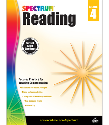 Spectrum Reading Workbook, Grade 4 - Spectrum