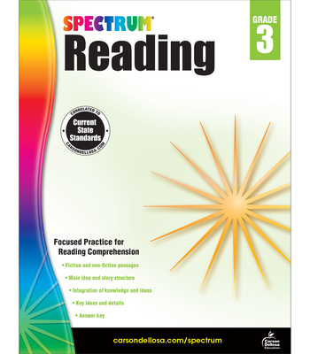 Spectrum Reading Workbook, Grade 3 - Spectrum