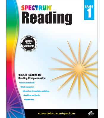 Spectrum Reading Workbook, Grade 1 - Spectrum