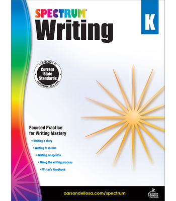 Spectrum Writing, Grade K - Spectrum