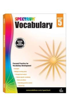 Spectrum Vocabulary, Grade 5 - Spectrum
