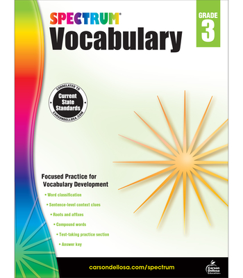 Spectrum Vocabulary, Grade 3 - Spectrum