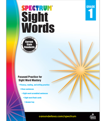 Spectrum Sight Words, Grade 1 - Spectrum