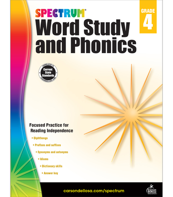 Spectrum Word Study and Phonics, Grade 4 - Spectrum