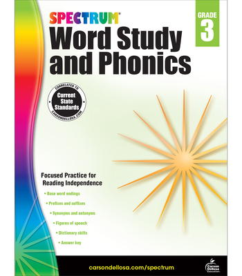 Spectrum Word Study and Phonics, Grade 3 - Spectrum