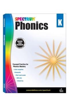 Spectrum Phonics, Grade K - Spectrum
