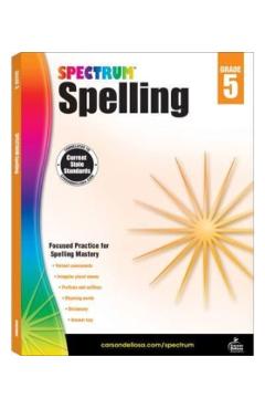 Spectrum Spelling, Grade 5 - Spectrum