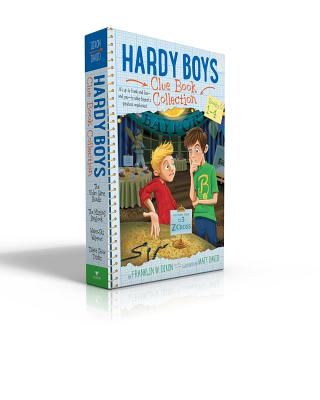 Hardy Boys Clue Book Collection Books 1-4: The Video Game Bandit; The Missing Playbook; Water-Ski Wipeout; Talent Show Tricks - Franklin W. Dixon