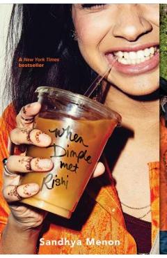 Coperta cărții 'When Dimple Met Rishi - Sandhya Menon'