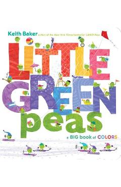 Coperta cărții 'Little Green Peas - Keith Baker'