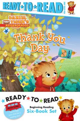 Daniel Tiger Ready-To-Read Value Pack: Thank You Day; Friends Help Each Other; Daniel Plays Ball; Daniel Goes Out for Dinner; Daniel Feels Left Out; D - Various