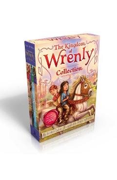 Coperta cărții 'The Kingdom of Wrenly Collection (Includes Four Magical Adventures and a Map]): The Lost Stone; The Scarlet Dragon; Sea'