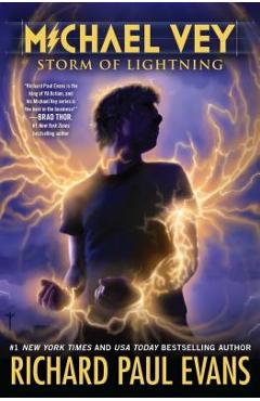 Coperta cărții 'Michael Vey 5, Volume 5: Storm of Lightning - Richard Paul Evans'