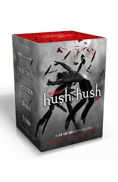 Coperta cărții 'The Complete Hush, Hush Saga: Hush, Hush/Crescendo/Silence/Finale - Becca Fitzpatrick'