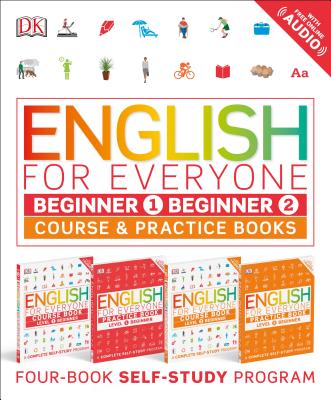 English for Everyone: Beginner Box Set: Course and Practice Books Four-Book Self-Study Program - Dk