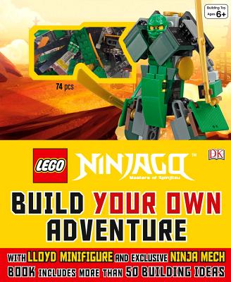Lego(r) Ninjago: Build Your Own Adventure: With Lloyd Minifigure and Exclusive Ninja Merch, Book Includes More Than 50 Buil - Dk