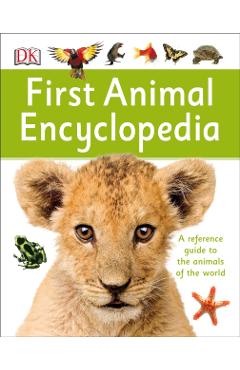 Coperta cărții 'First Animal Encyclopedia: A First Reference Guide to the Animals of the World - Dk'