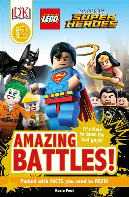 DK Readers L2: Lego(r) DC Comics Super Heroes: Amazing Battles!: It's Time to Beat the Bad Guys! - Dk