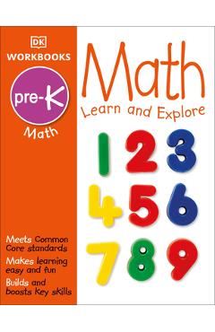 Poza produsului DK Workbooks: Math, Pre-K: Learn and Explore - Dk