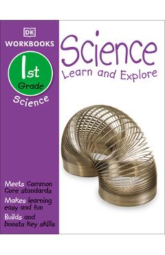 Coperta cărții 'DK Workbooks: Science, First Grade: Learn and Explore - Dk'