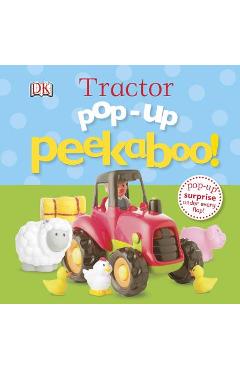 Coperta cărții 'Pop-Up Peekaboo! Tractor: Pop-Up Surprise Under Every Flap! - Dk'