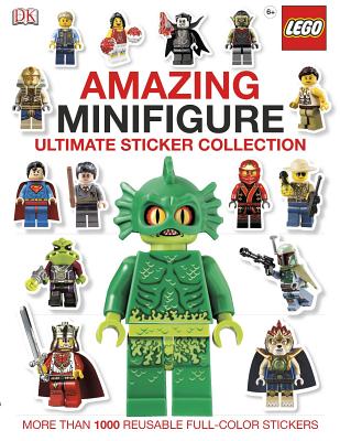 Amazing Lego(r) Minifigure: More Than 1,000 Reusable Full-Color Stickers - Dk