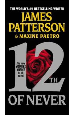 Coperta cărții '12th of Never - James Patterson'