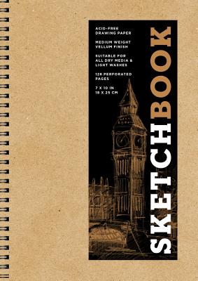 Sketchbook (Basic Medium Spiral Kraft), Volume 16 - Sterling Publishing Company