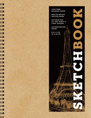 Sketchbook (Basic Large Spiral Kraft), Volume 15 - Sterling Publishing Company