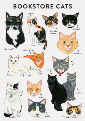 Bibliophile Flexi Journal: Bookstore Cats: (cat Gifts for Cat Lovers, Cat Journal, Cat-Themed Gifts) - Jane Mount