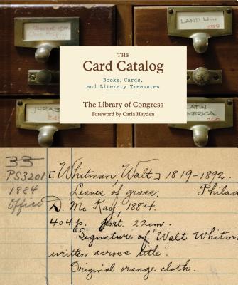 Coperta cărții 'The Card Catalog: Books, Cards, and Literary Treasures (Gifts for Book Lovers, Gifts for Librarians, Book Club Gift) -'