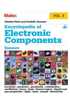 Poza produsului Encyclopedia of Electronic Components, Volume 3: Sensors for Location, Presence, Proximity, Orientation, Oscillation, Force, Load, Human Input, Liquid - Charles Platt