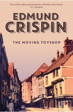 Coperta cărții 'The Moving Toyshop - Edmund Crispin'
