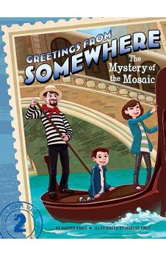 Coperta cărții 'The Mystery of the Mosaic - Harper Paris'