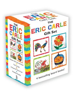 The Eric Carle Gift Set: The Tiny Seed; Pancakes, Pancakes!; A House for Hermit Crab; Rooster's Off to See the World - Eric Carle