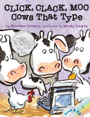 Click, Clack, Moo: Cows That Type �With CD (Audio)| - Doreen Cronin
