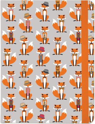 Jrnl Mid Dapper Foxes - Inc Peter Pauper Press