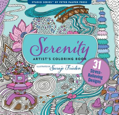 Serenity Adult Coloring Book: 31 Stress-Relieving Designs - Peter Pauper Press Inc