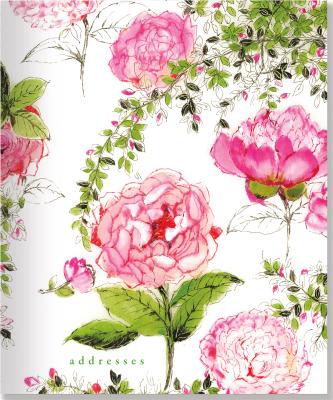 Lg Addr Bk Rose Garden - Inc Peter Pauper Press