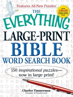 The Everything Large-Print Bible Word Search Book - Charles Timmerman