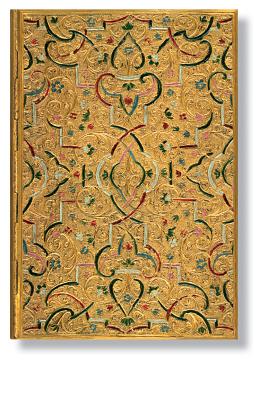 Paperblanks Gold Inlay MIDI Ad - Hartley & Marks Publishers Inc
