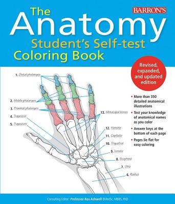 Anatomy Student's Self-Test Coloring Book - Ken Ashwell