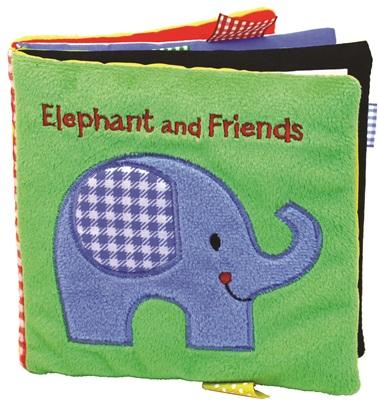 Elephant and Friends: A Soft and Fuzzy Book for Baby - Francesca Ferri Rettore