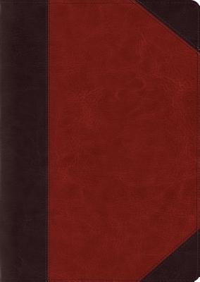 ESV Study Bible, Large Print (Trutone, Brown/Cordovan, Portfolio Design) - 
