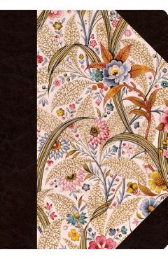 Coperta cărții 'ESV Single Column Journaling Bible, Large Print (Summer Garden) -'