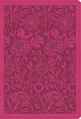 Large Print Compact Bible-ESV-Floral Design - Crossway Bibles